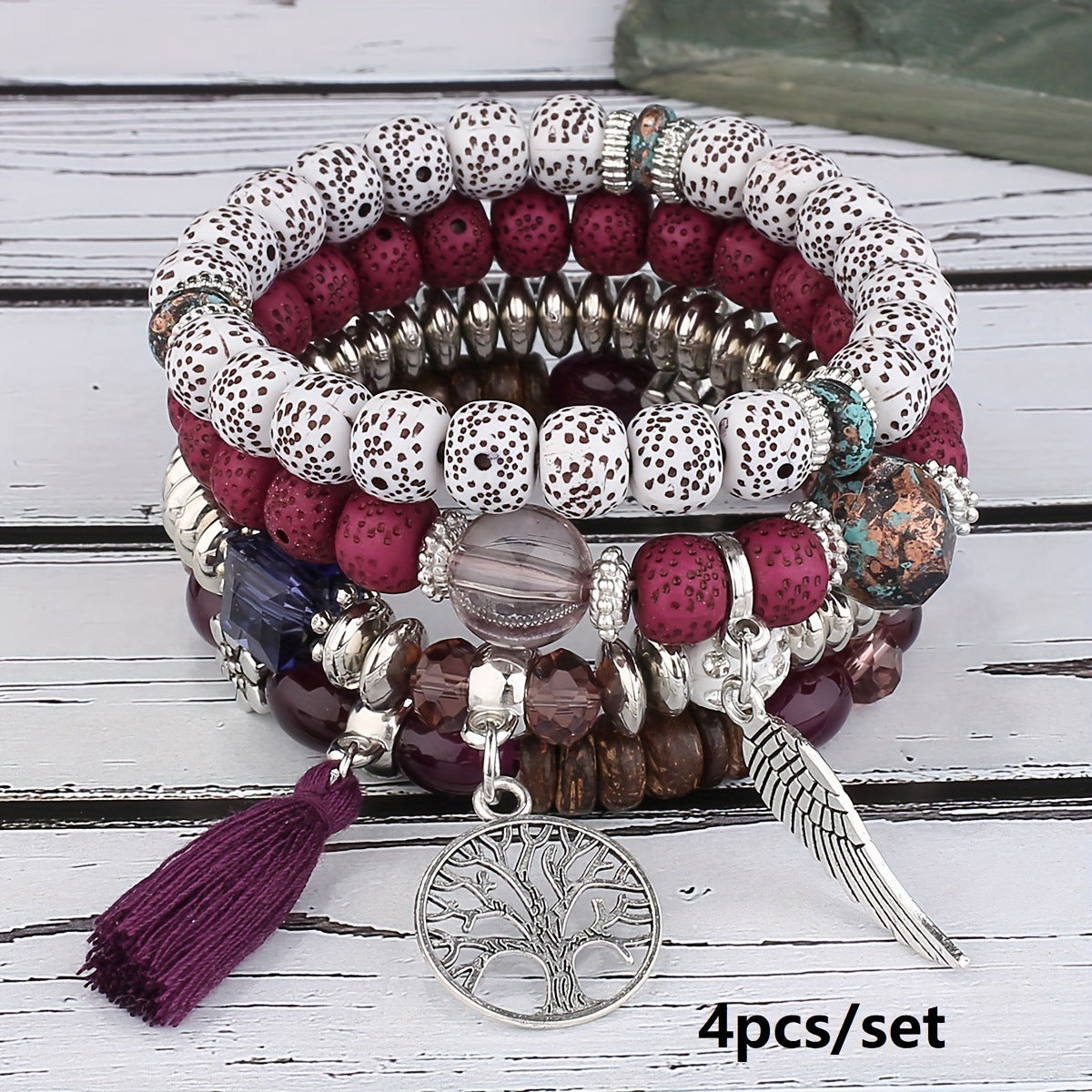 Women's Bohemian Creative Tassel Beaded Fashion Beads Bracelet