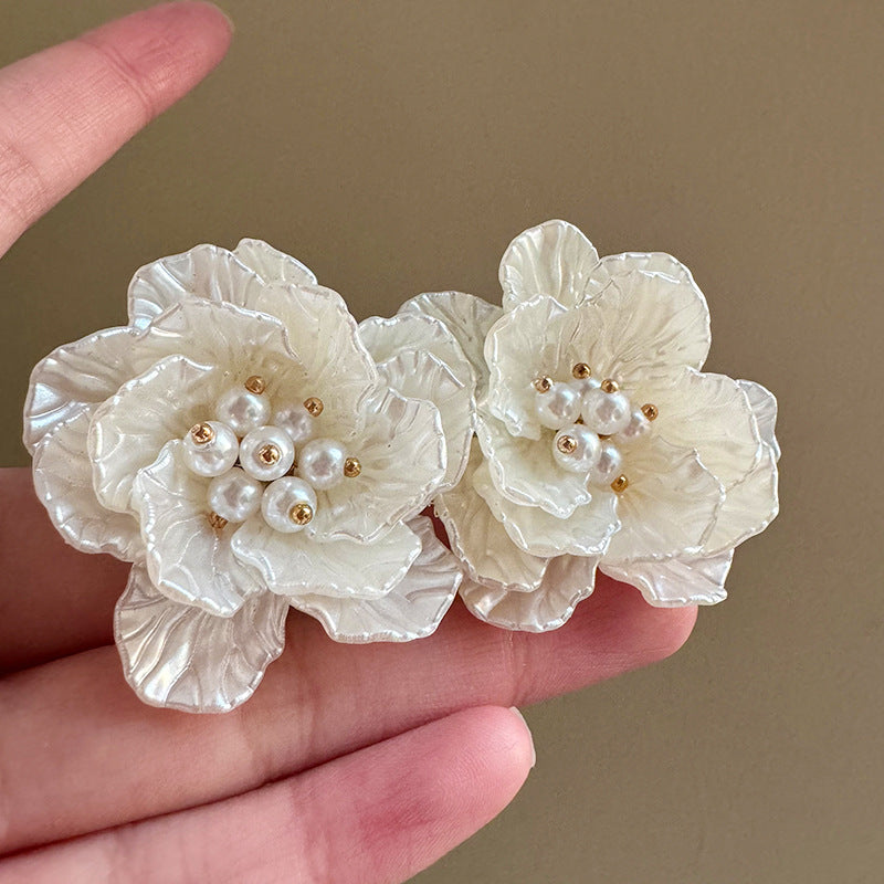Super Fairy Winter Exquisite Beautiful Style Sweet Flexible Simple Temperamental Earrings