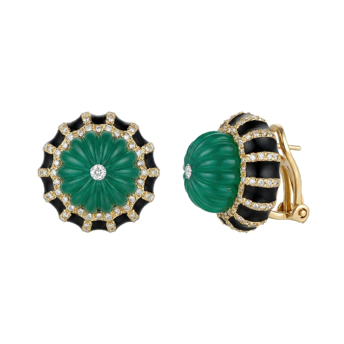 Palace Style Elegant Fashionable Light Luxury High-grade Artistic Retro Pumpkin Rings