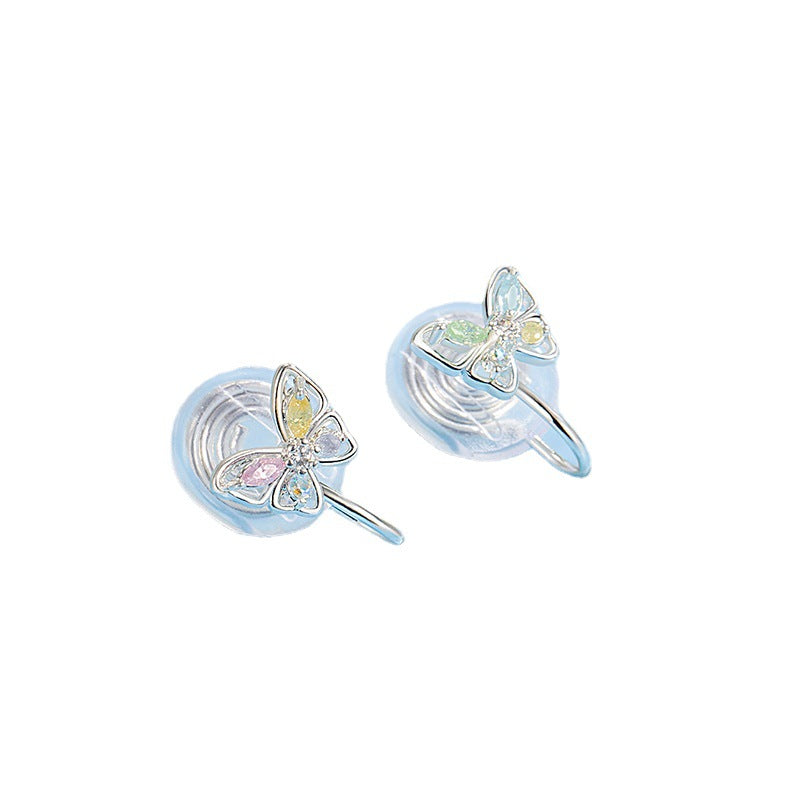 Butterfly Mosquito Coil Female Painless Niche Ear Clip