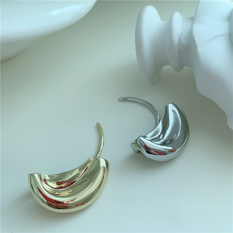 French Retro Metal Cuff Female Simple Stylish Personality Cold Style Ear Clip