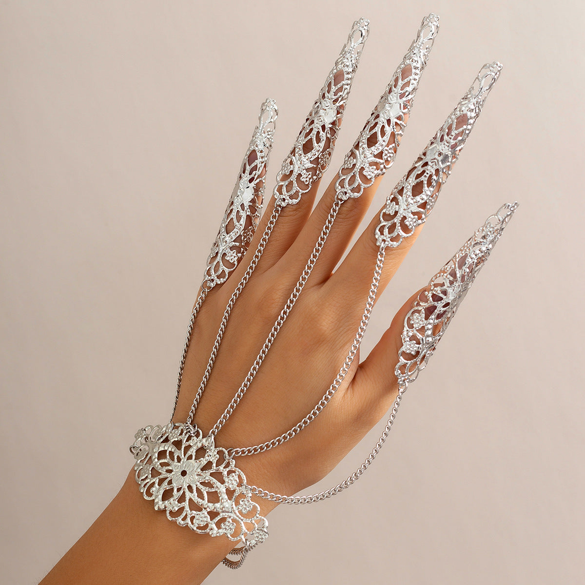 Ornament Halloween Gothic Style Chain Personality Bracelets