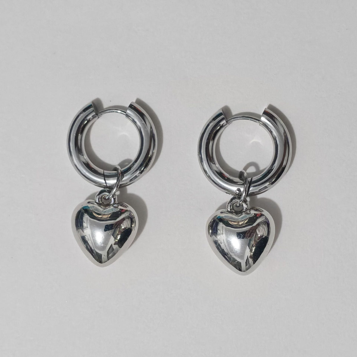 French Sweet Fashion Ear Detachable Trend Small Love Earrings