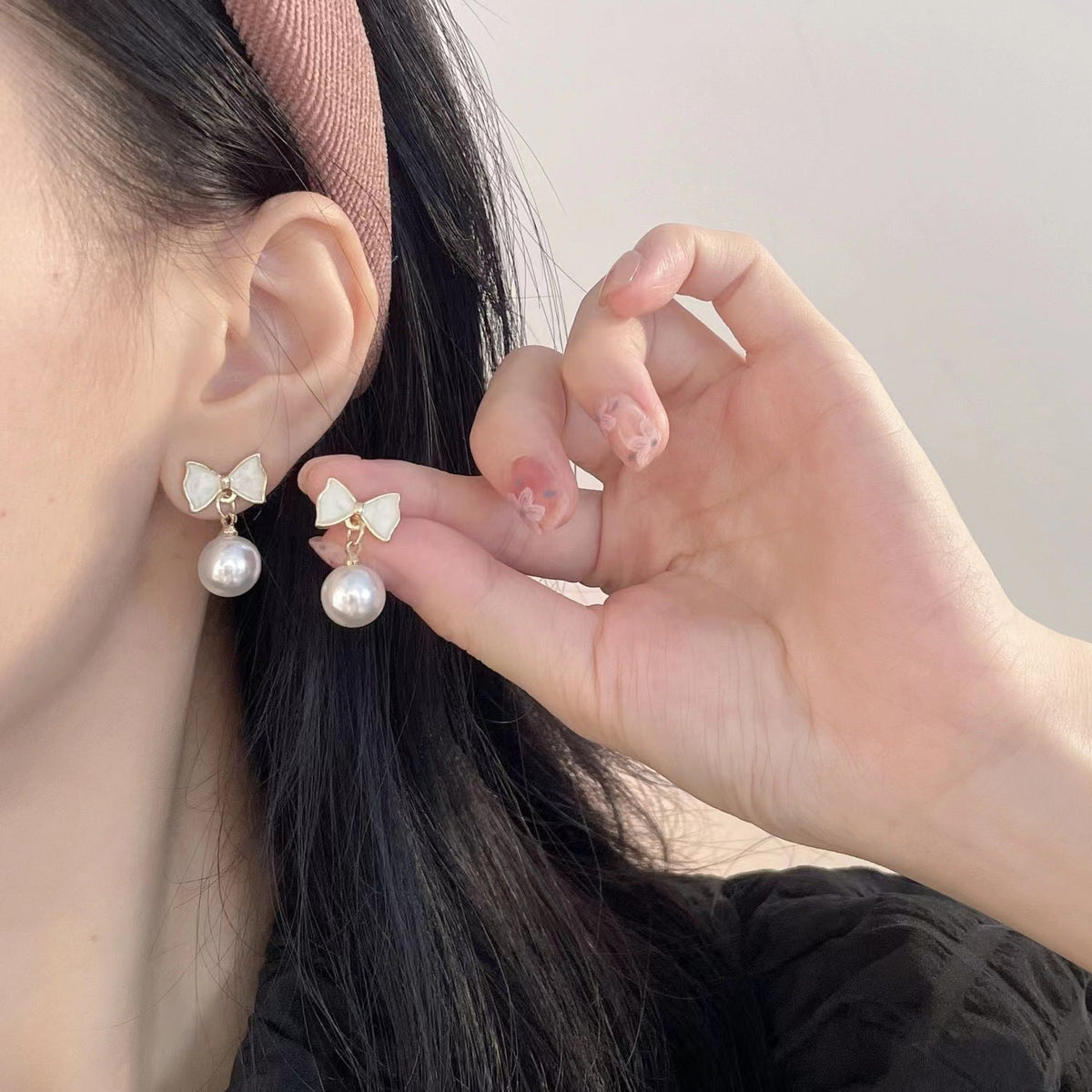 Zircon Cross Female Design High-grade Small Rings