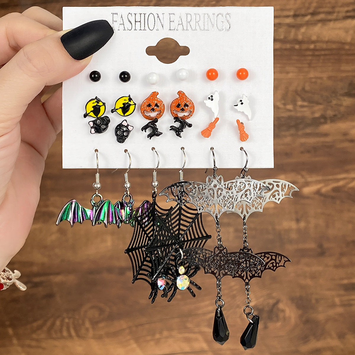 Halloween Suit Female Niche Affordable Luxury Earrings