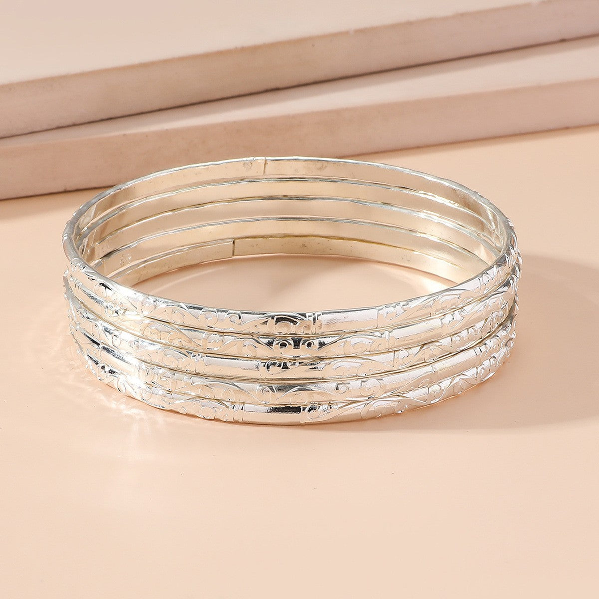 Sier Printing Fashion Personality Affordable Luxury High-grade Bracelets