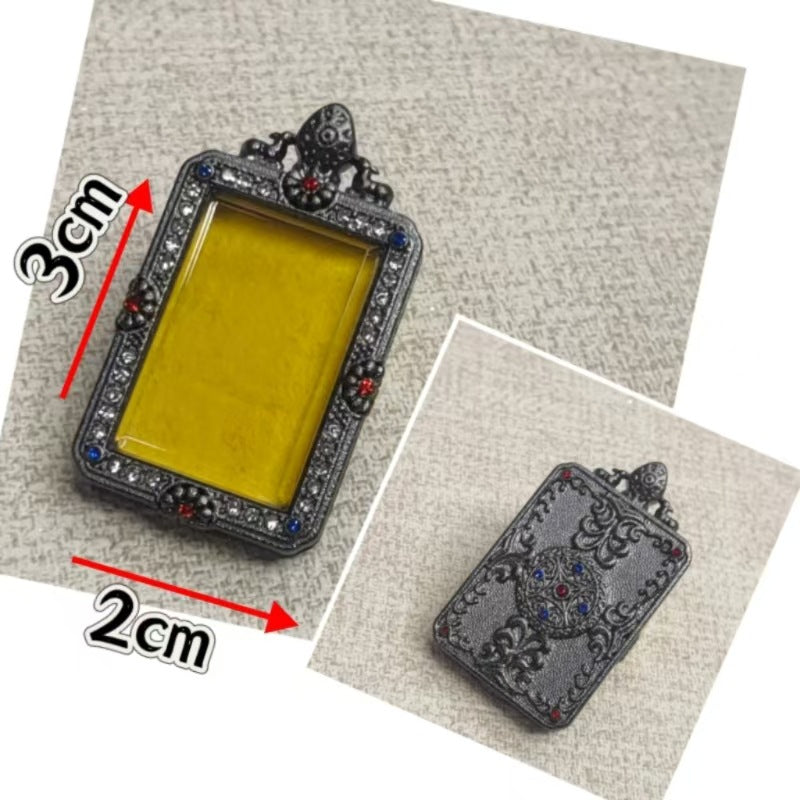 Crafts Jeweled Small Gold Bar Niche For Pendants