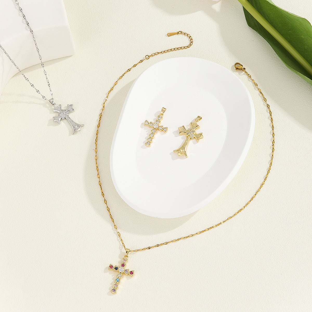 Personalized Fashion Copper Micro Clavicle Chain Necklaces