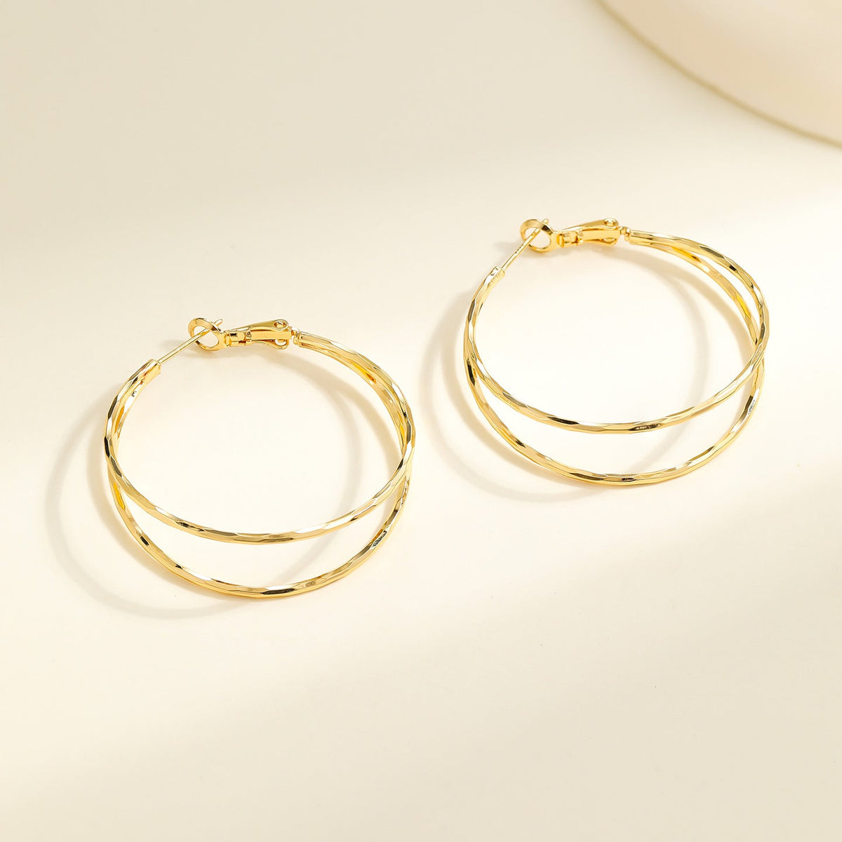 Women's Of Sier Big Hoop Light Luxury High-grade Ear Earrings