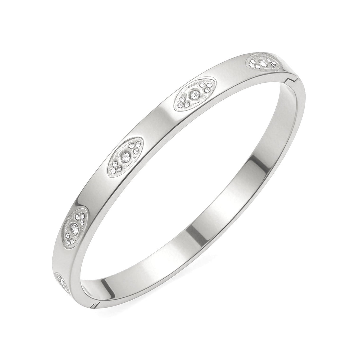 Open Stainless Steel Hydraulic Light Luxury High-grade Exaggerated Design Sense Bracelets