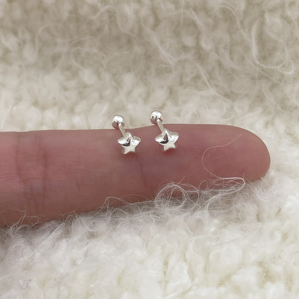 Women's Daily Chubby Star Ear Refined Simple High-grade Fashionable Stud Earrings