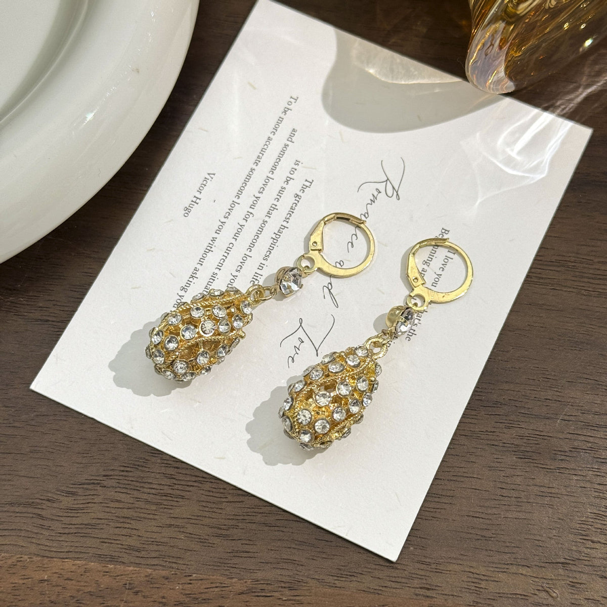 Women's Fashion Ear Clips Light Luxury High-grade Rings