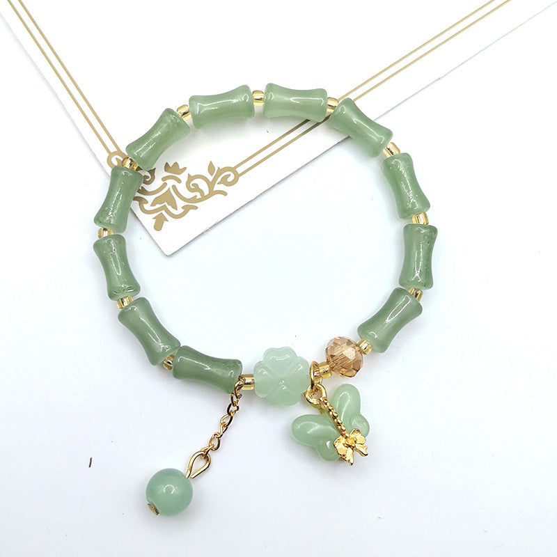 Style Chinese Imitation Aventurine Festival High Blessing Pendants
