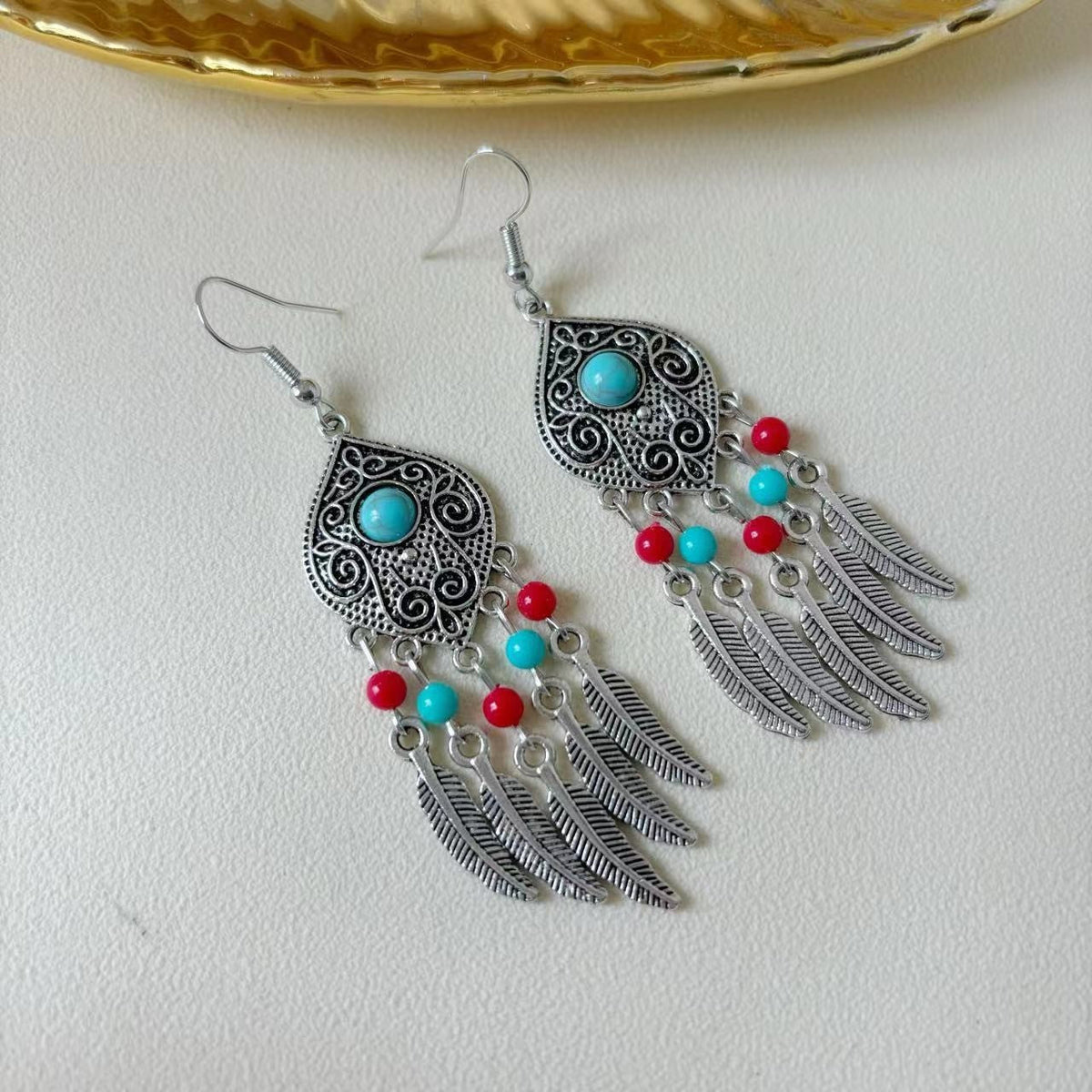 Style Vintage Fashion Bohemian Long Tassel Earrings