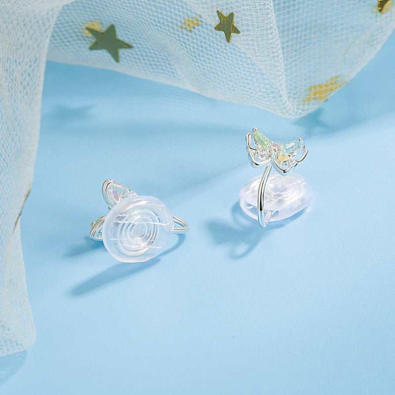 Butterfly Mosquito Coil Female Painless Niche Ear Clip