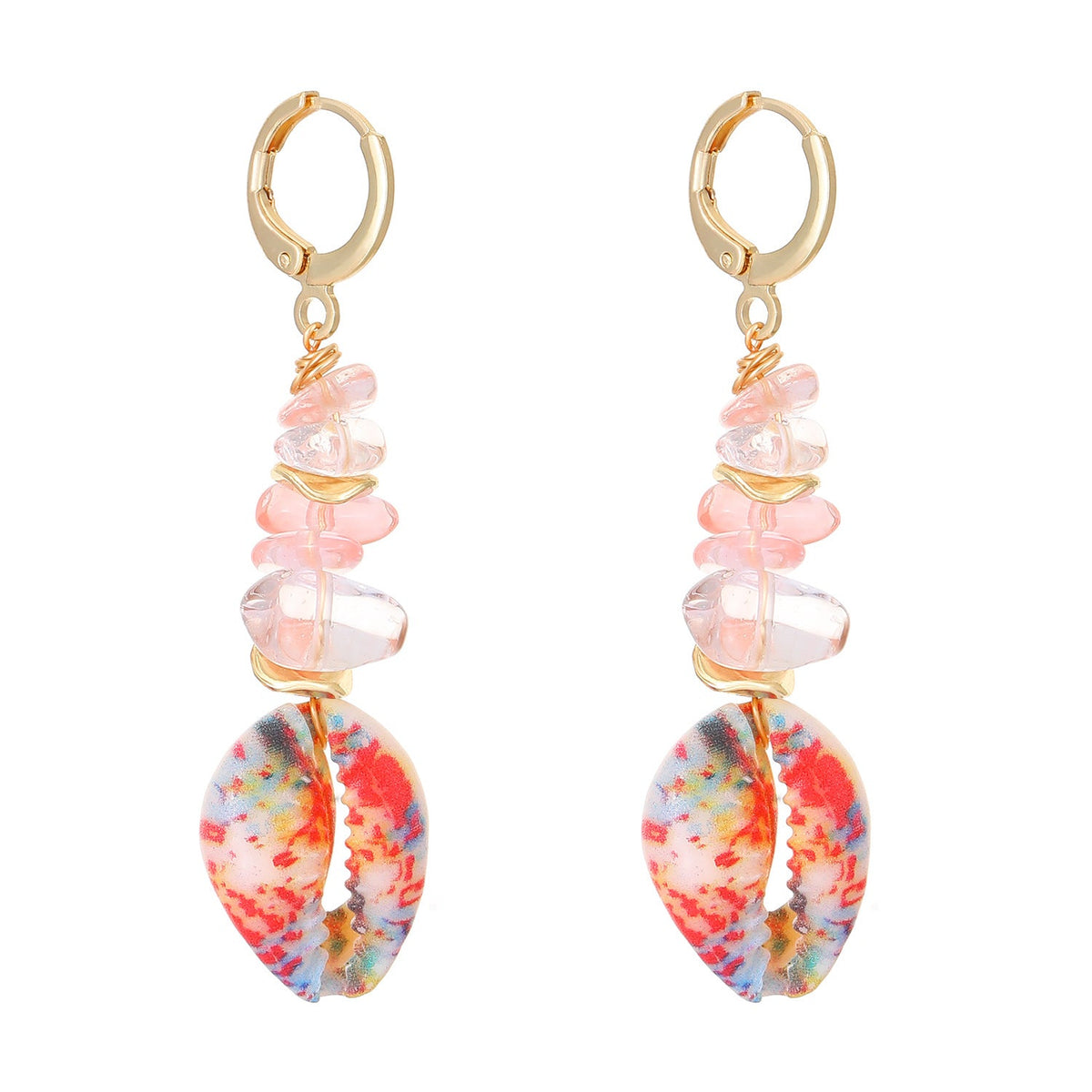 Starfish Spiral Pattern Ear Wind High Sense Ocean Jewelry Set