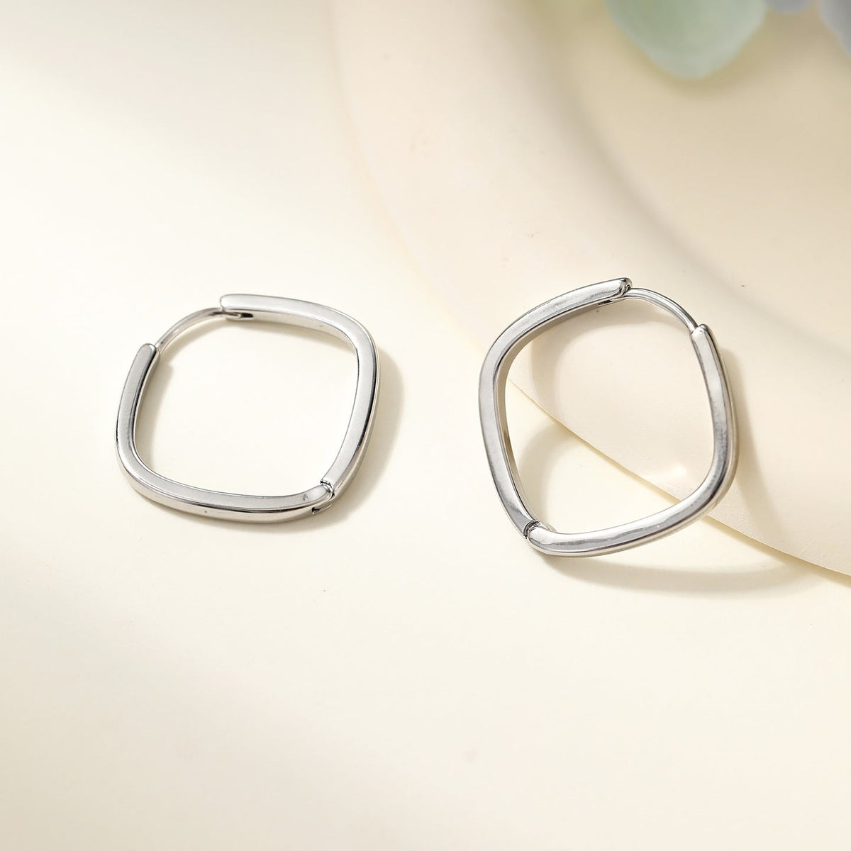 Women's Of Sier Big Hoop Light Luxury High-grade Ear Earrings