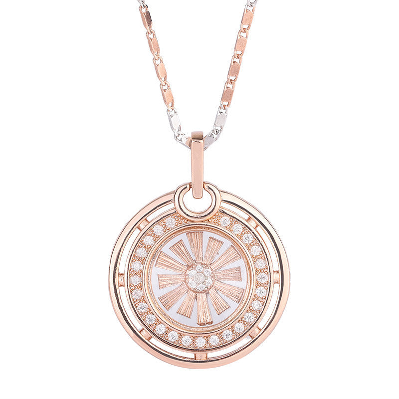 Temple Holiday Gift Rose Plated Gold Pendants