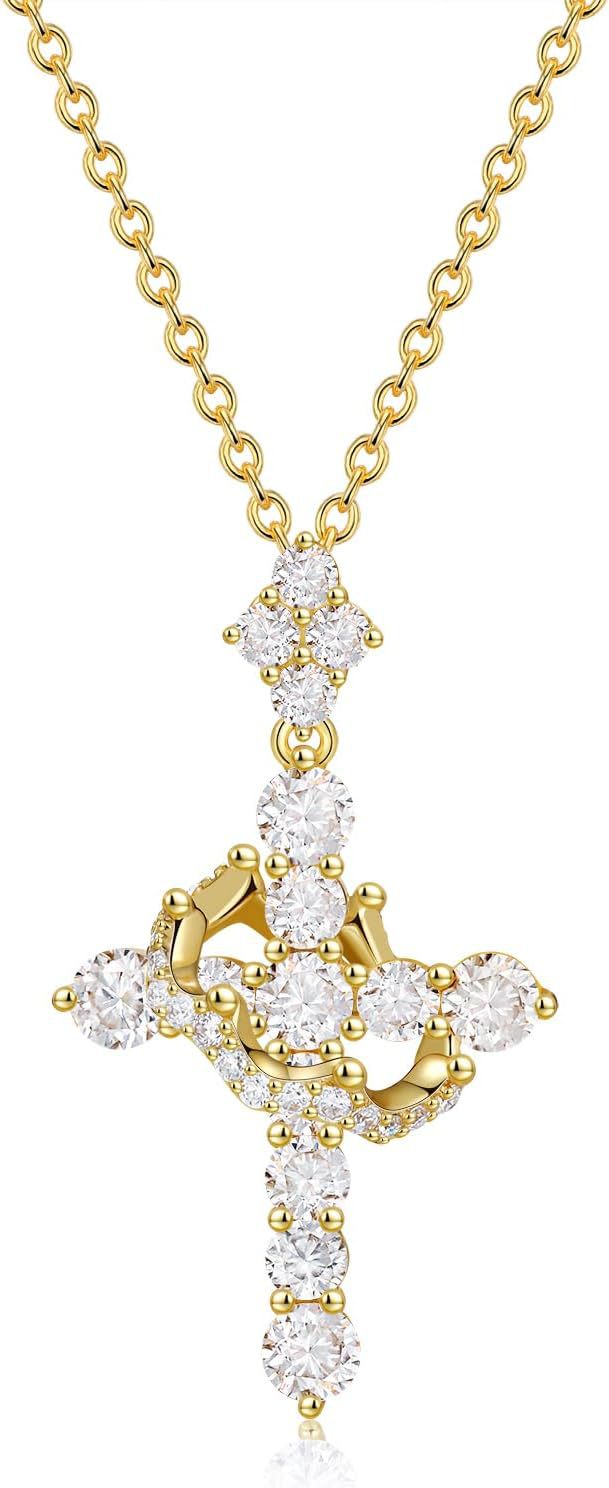 Women's Cross For Fashion High-grade Clavicle Chain Necklaces