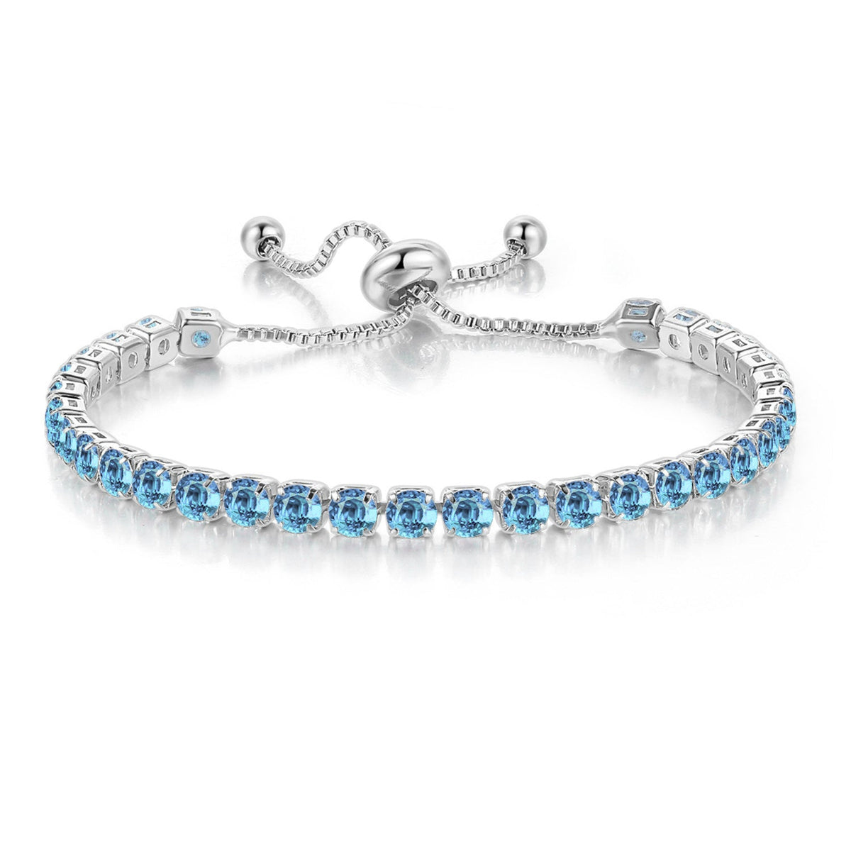 Full Diamond Adjustable Popular Round Zircon Bracelets
