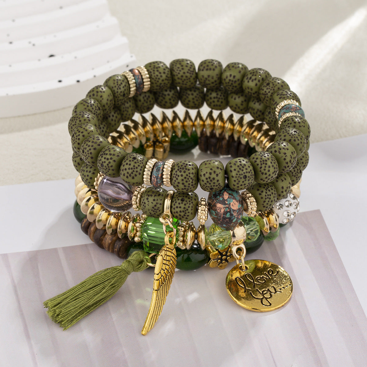 Women's Bohemian Creative Tassel Beaded Fashion Beads Bracelet