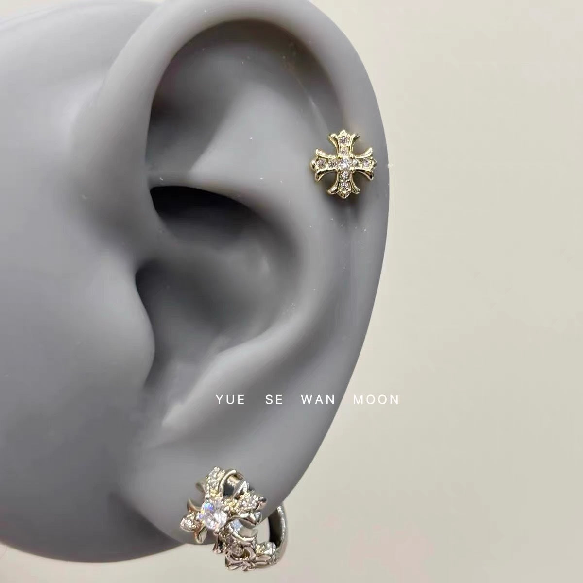 Ear Design Advanced Sense Delicate Temperament Wild Stud Earrings