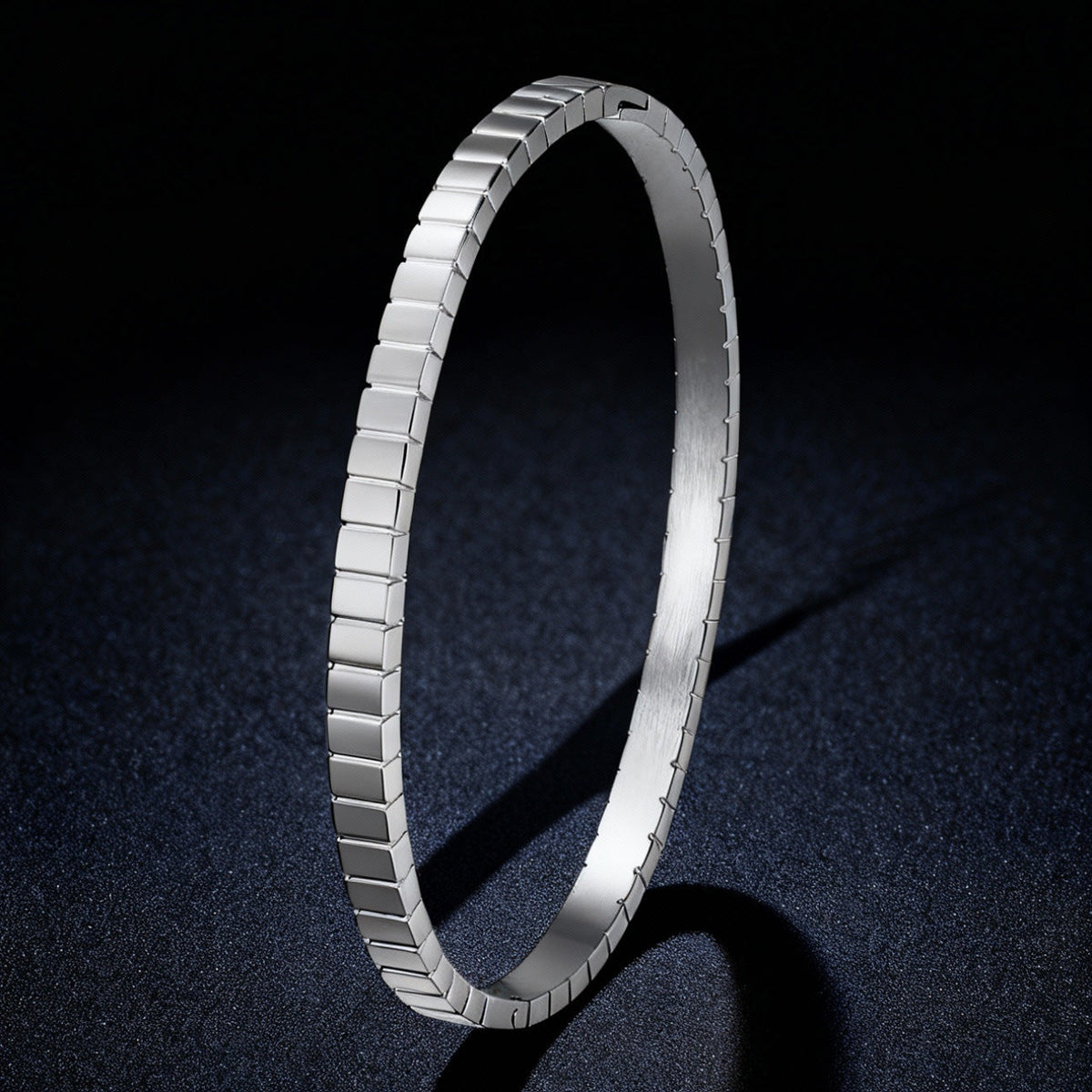 Women's Fashion Lettering Symbol Letter Titanium Steel Viking Bracelet