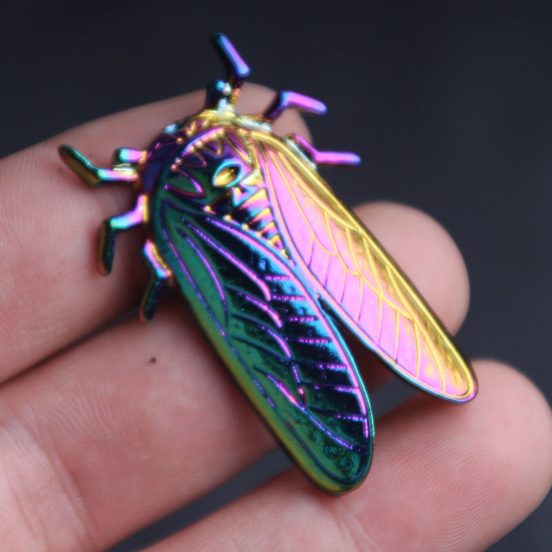 Street Quenching Mermaid Spiral Strip Spaceman Pendant
