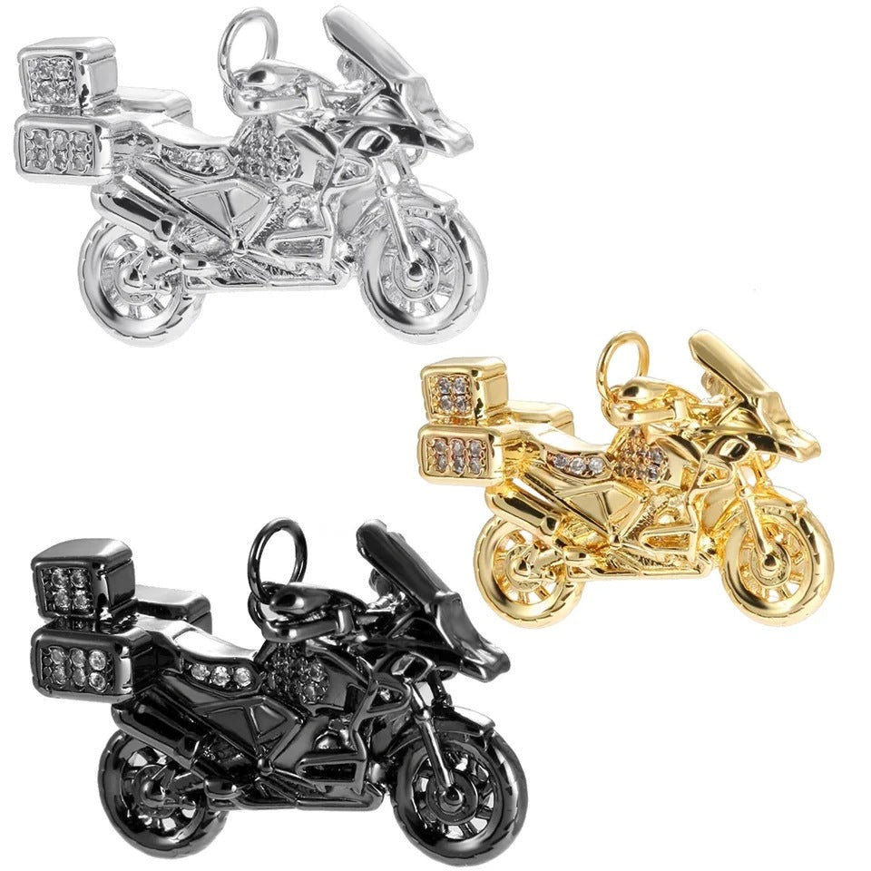 Organic Wind Three-dimensional Helmet Motorcycle Copper Pendant