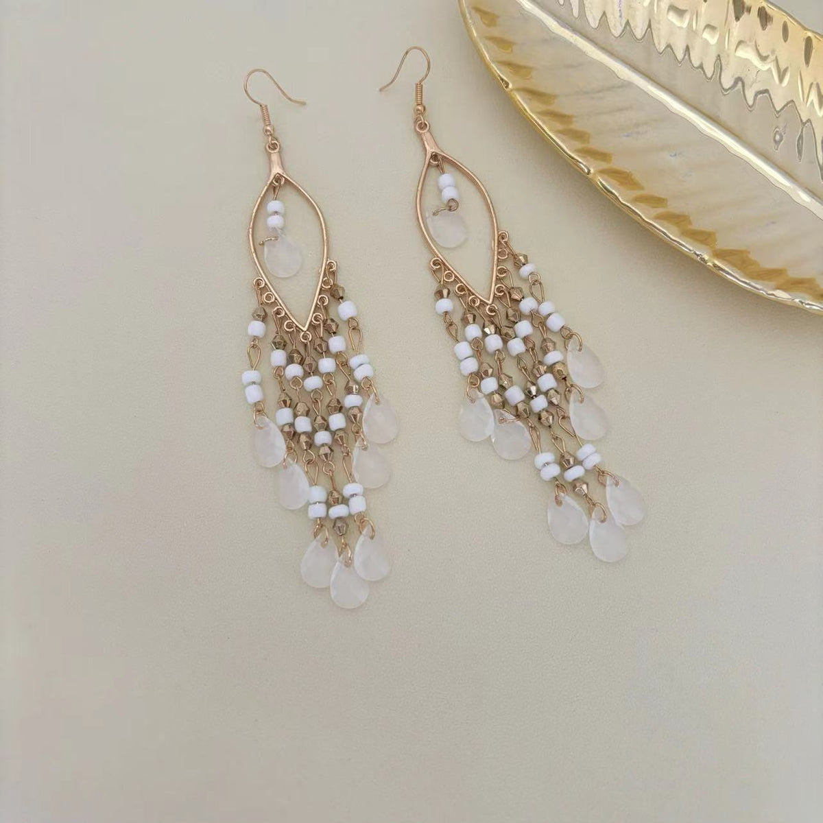Retro Bohemian Tassel Long Chinese Style Earrings