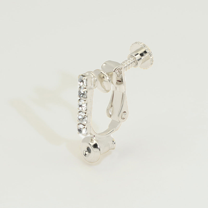Screw Without Piercing Adjustable Spiral Hair Pin Ear Clip