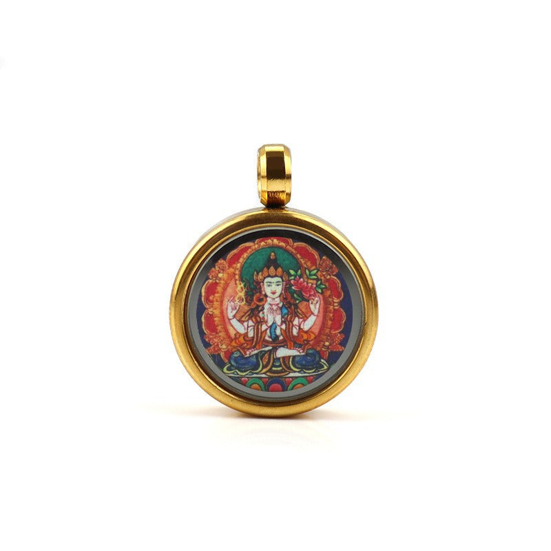 Niche For Statue Of The Buddha Zodiac Patron Pendants
