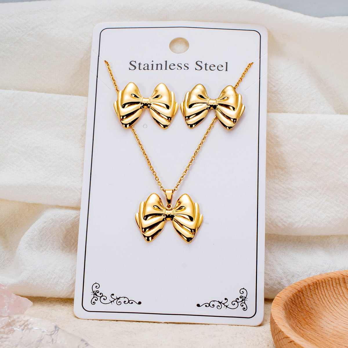 Best-selling Fashion Personality Stainless Steel Variety Of Jewelry Set