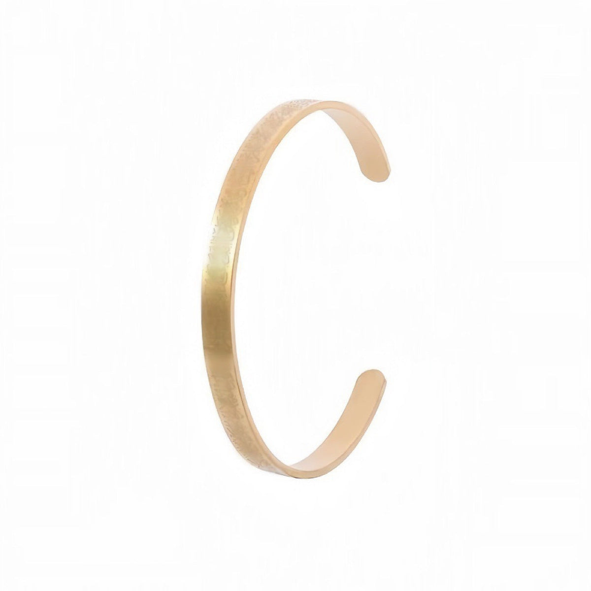 Type Open Titanium Steel Arabic Stainless Bracelets