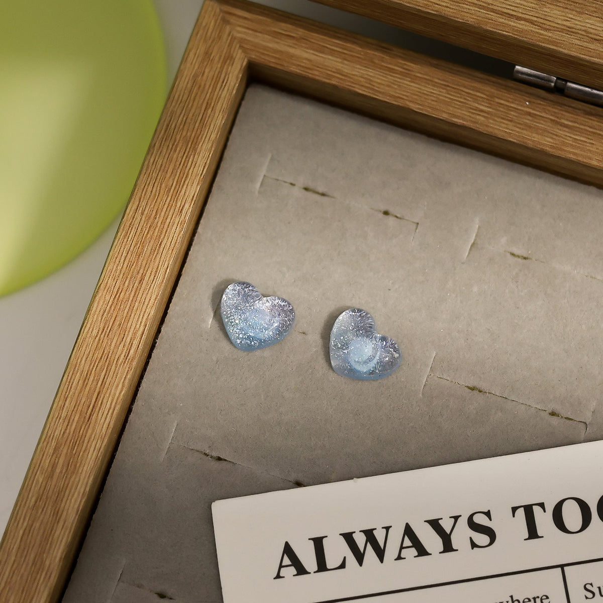 Biological Porcelain Ear Female Design Transparent Sleeping No Need To Stud Earrings