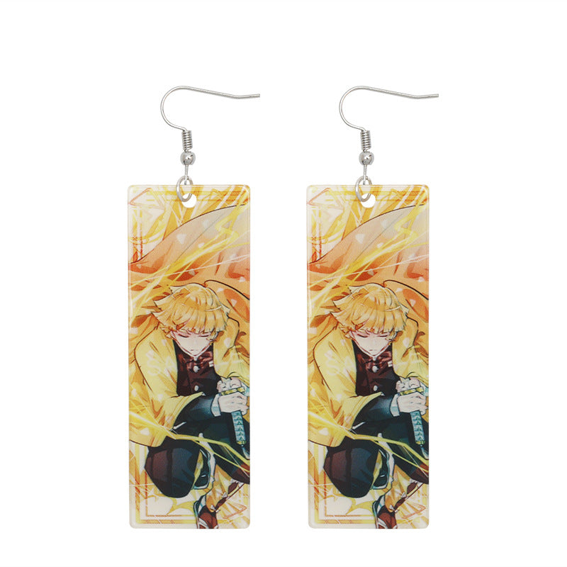 Anime Peripheral No Stove Door Ear Clip Rings
