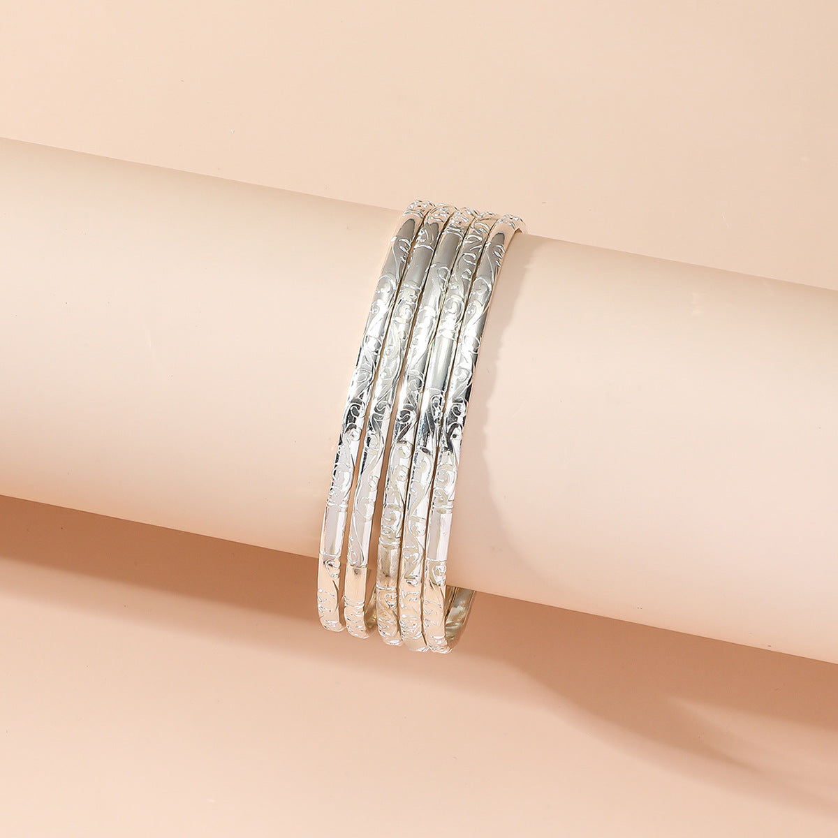 Sier Printing Fashion Personality Affordable Luxury High-grade Bracelets