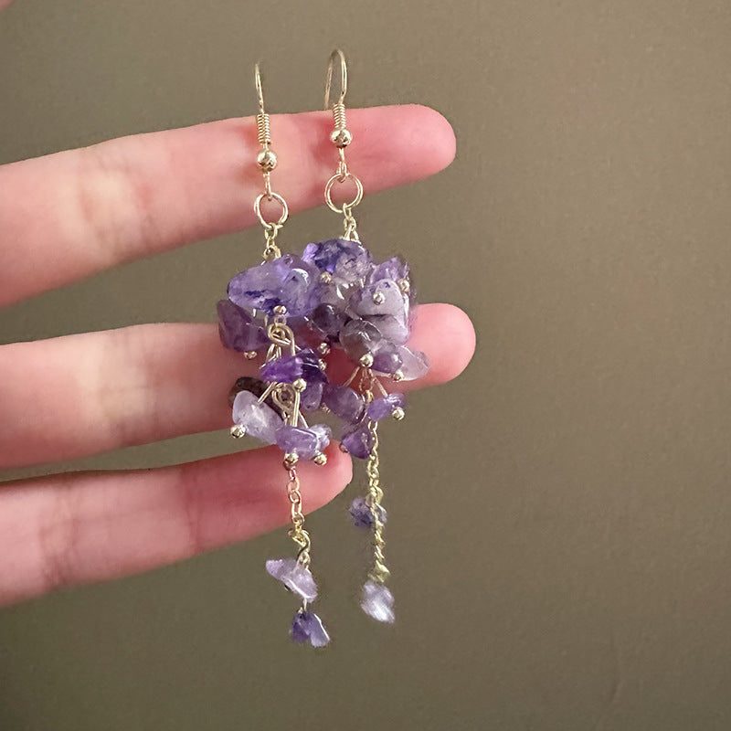 Super Fairy Winter Exquisite Beautiful Style Sweet Flexible Simple Temperamental Earrings