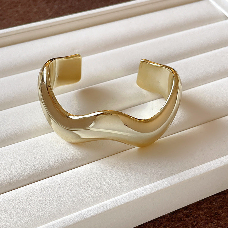 Acrylic Blooming Round Atmospheric Commute Minimalist Niche Bracelet