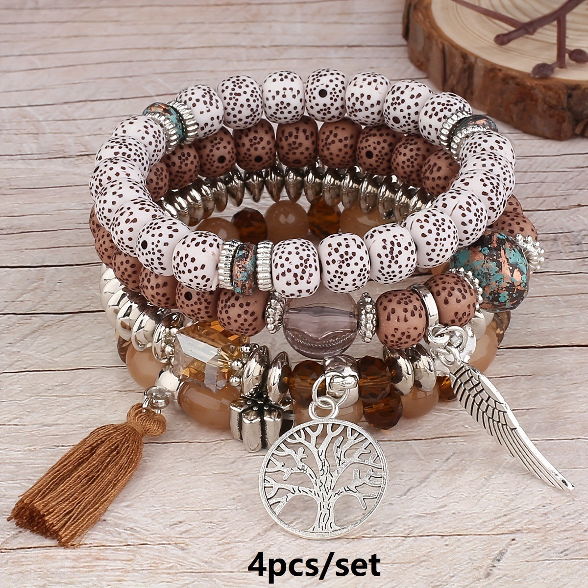 Women's Bohemian Creative Tassel Beaded Fashion Beads Bracelet