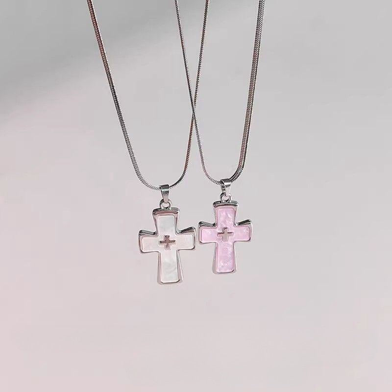 Niche High-grade Light Luxury Clavicle Chain Tide Titanium Steel Twin Necklace