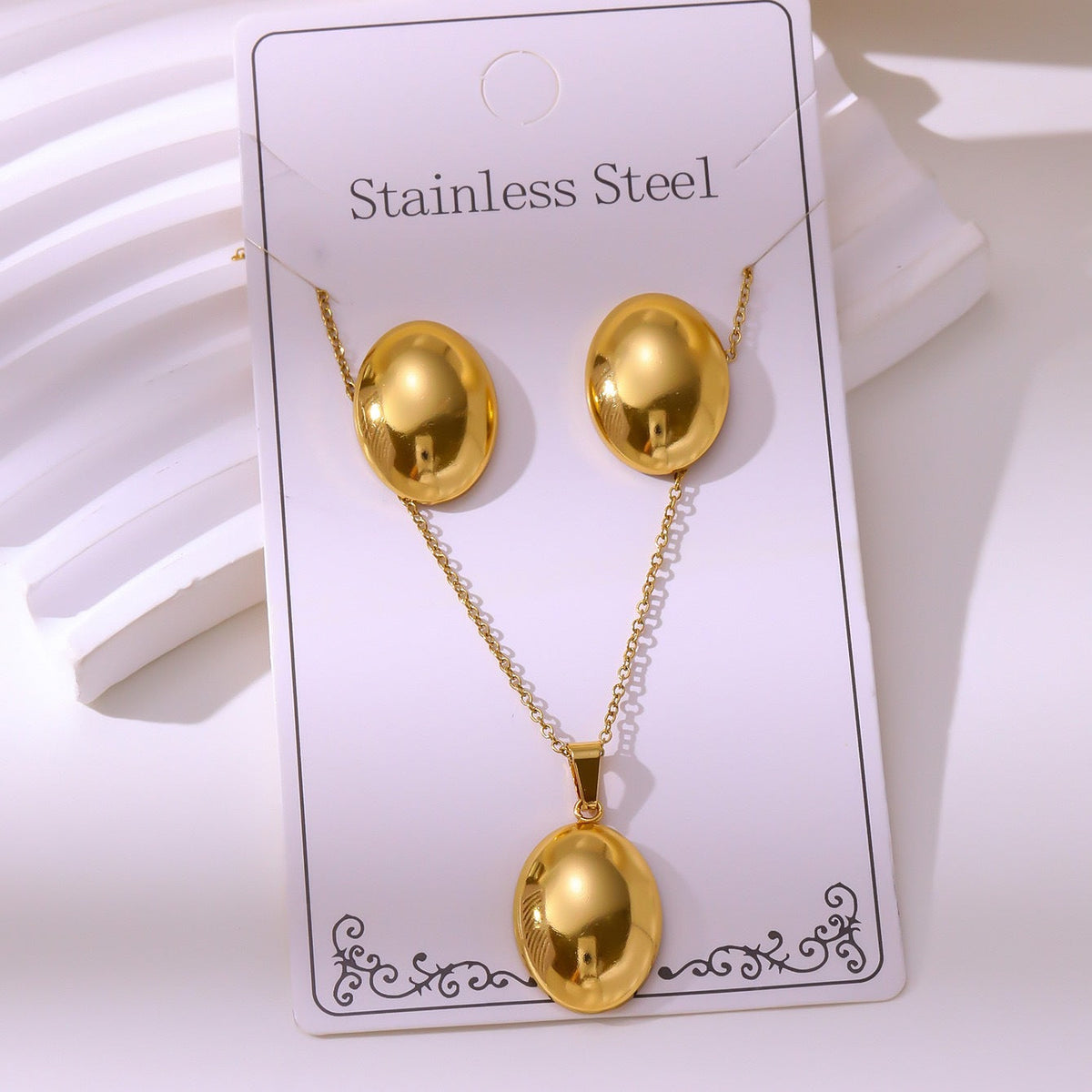 Hydraulic Suit Butterfly Love Irregular Personality Jewelry Set
