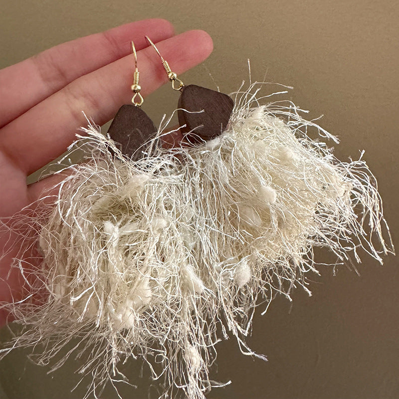 Super Fairy Winter Exquisite Beautiful Style Sweet Flexible Simple Temperamental Earrings