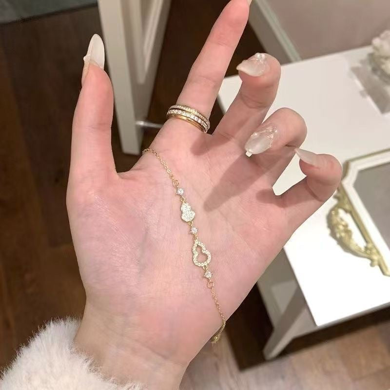 Women's Gourd Fu Lu Double Elegant Light Luxury Bracelet