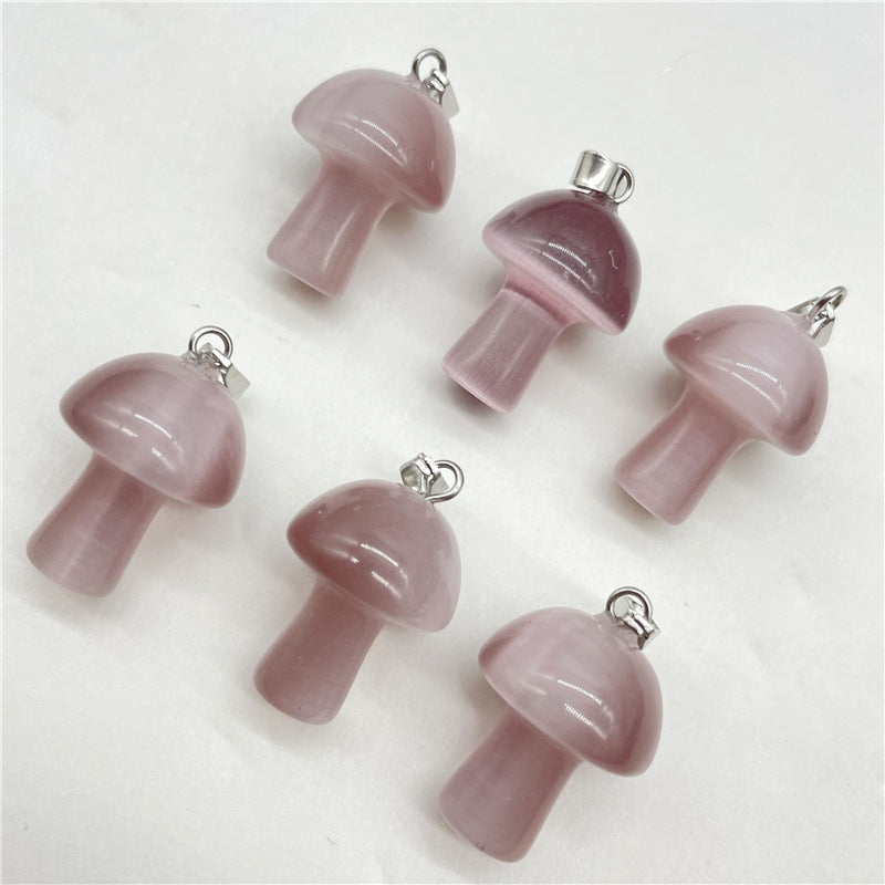Fashion Natural Crystal Stone Mini Small Pendant
