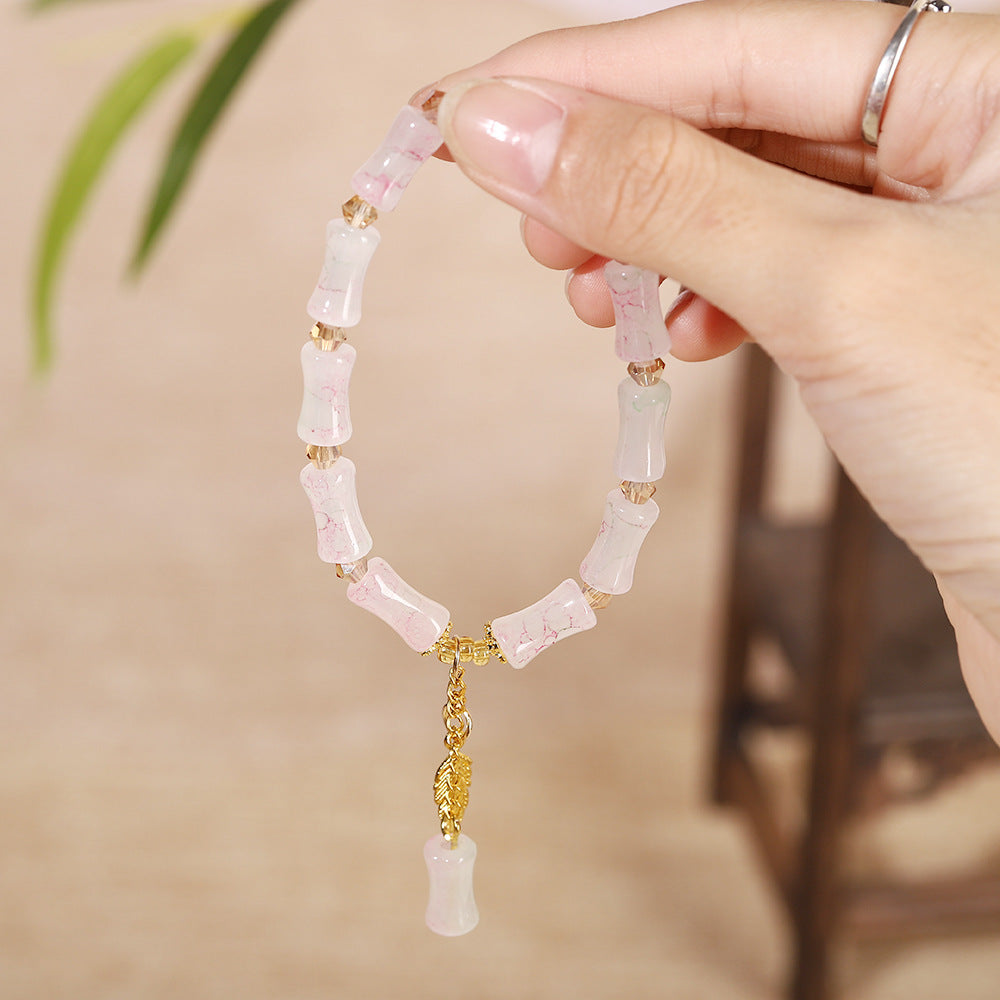 Style Chinese Imitation Aventurine Festival High Blessing Pendants