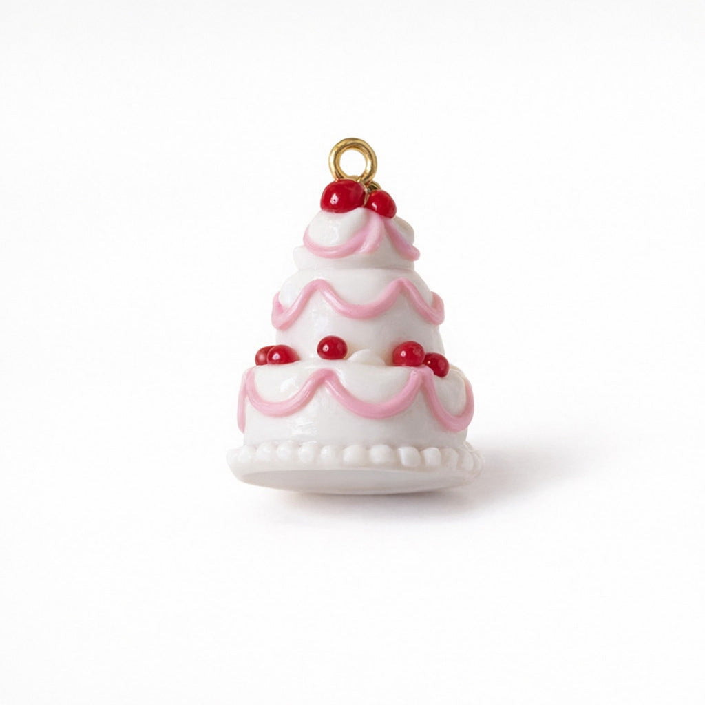 Fashion Item Cure Dessert Small Cake Donut Series Titanium Pendant