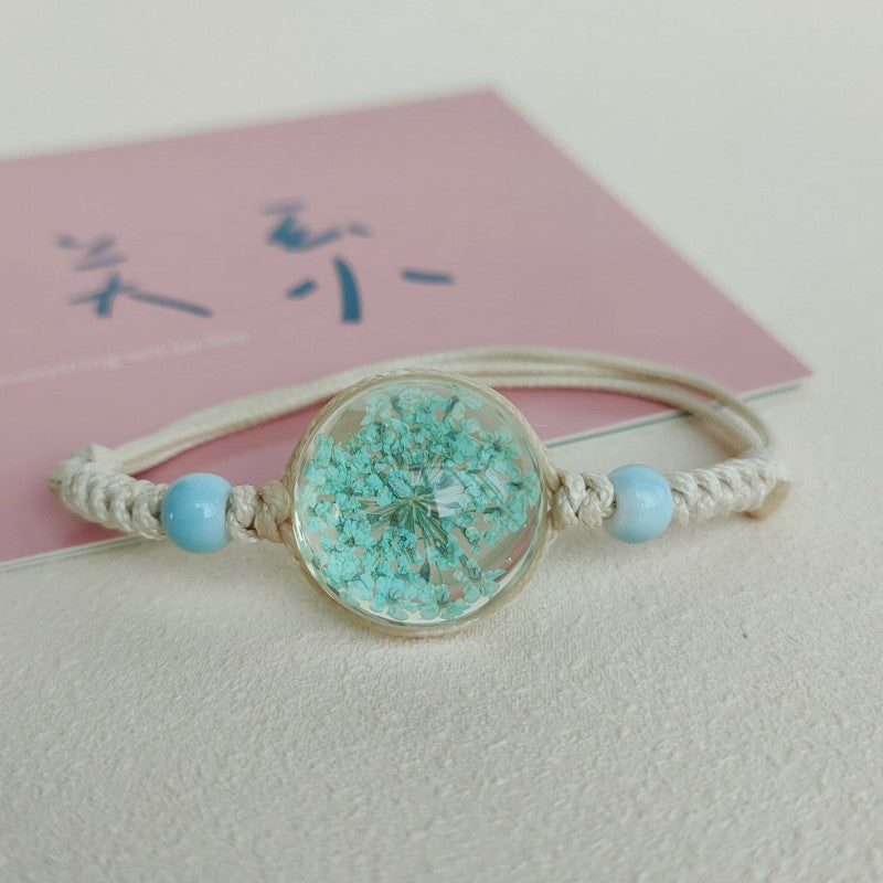 Children's Star Moon Woven Female Girlfriends Cute Couple Bracelet