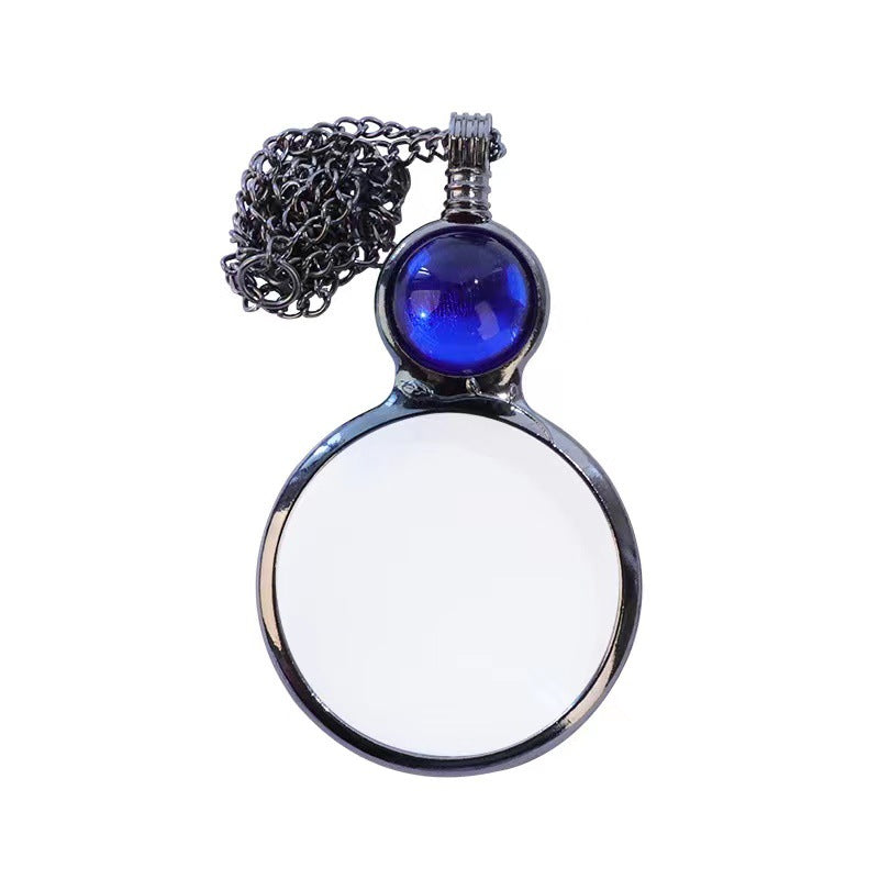 Mother's Day Alloy Magnifying Glass Gift Decorations Decoration Mother Small Pendant