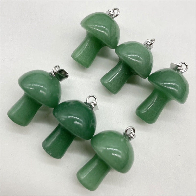 Fashion Natural Crystal Stone Mini Small Pendant